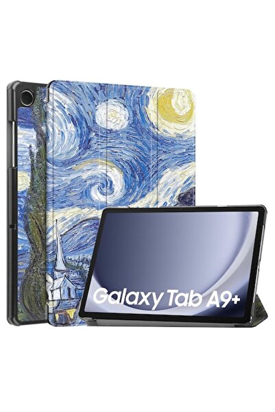 GERICOM Protective Cover for Samsung Galaxy Tab A9 Plus, Starry Night, Multicolor