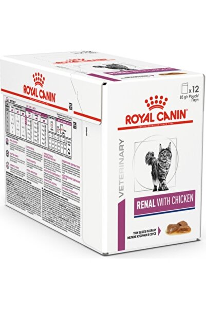 Royal Canin Renal With Chicken Yaş Kedi Maması 12*85 gr