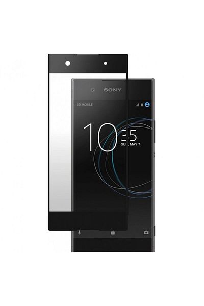 Bibilel Folie de sticla 5D, 9H pentru Sony Xperia XZ Premium, NEGRU