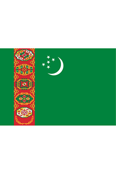 Ti Play DRAGAȚĂ NAȚIONALĂ A TURKMENISTANULUI 45x30CM TABLA DE PERETE TABLA FĂ...