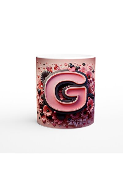 Luluyen كوب على شكل حرف G بألوان زاهية