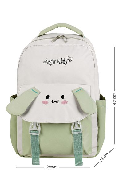CAKARD Joy's Ki̇ds 3-Piece School Bag Set - Soft with Cute Rabbit Design