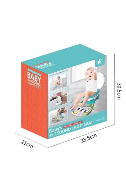 OEM Olita cu Reductor Detasabil Si Covor Muzical Tip Pian albastra