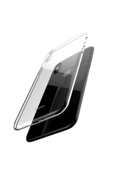 Bibilel Carcasă termoplastică de înaltă calitate pentru iPhone X, transparentă