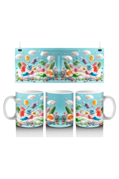 Luluyen كوب سكر كلاود برايدونغ للأطفال لمحبي الحليب