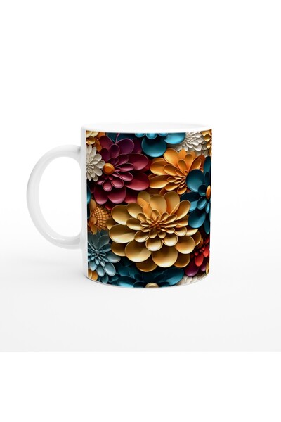 Luluyen كوب زهرة الكرنفال الملون