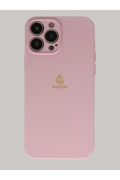 Massemr iPhone 13 Pro Compatible Nano Velvet Lined Matte Silicone Case – Shock Absorbing Soft Protection