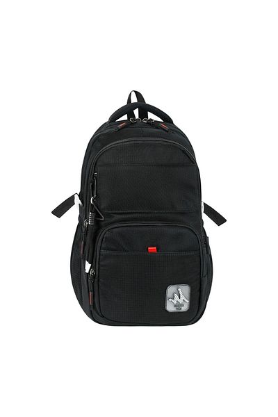 AlphaClub Bag Unisex Luxury Waterproof Fabric Travel Backpack Middle School and High School Bag with Laptop Compartment