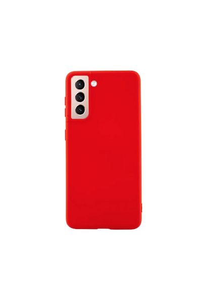 SOHO Protective case compatible with Samsung Galaxy S22 5G, silicone bumper, Red