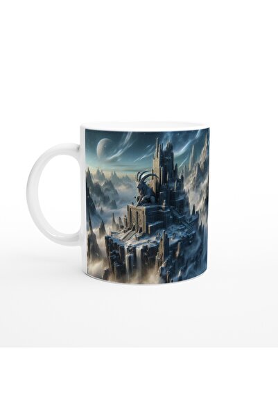 Luluyen كوب قهوة مطبوع عليه برج الجدي - موضوع مملكة الطبيعة الابتدائية Vs3