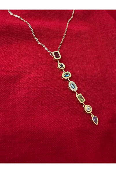 FASHION Necklace with Colorful Stones