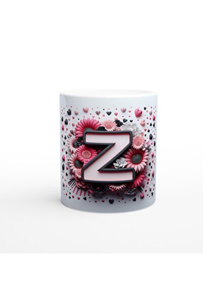 Generic Brand كوب مزخرف بحرف Z