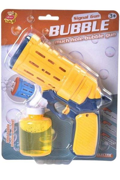 Toybox Battery Operated Bubble Gun Toy for Kids