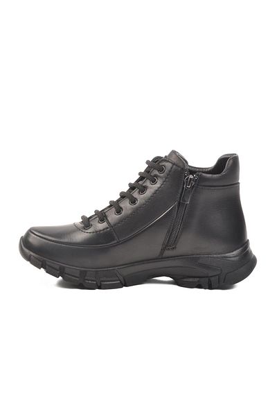 Voyager 9398 Z Black Genuine Leather Women's Boots