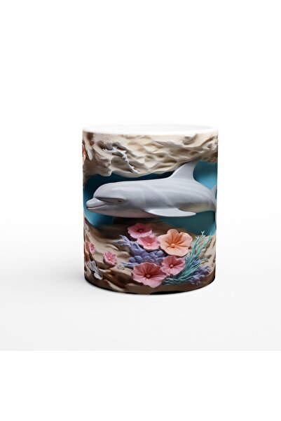 Luluyen كوب الدلفين المبهج في حديقة المرجان