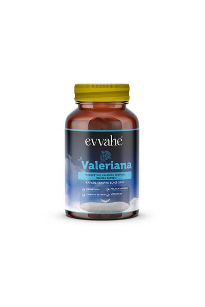 EVVAHE DOĞAL Capsule Containing Valerian Extract and Melissa Extract