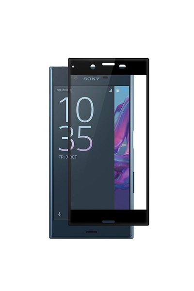 Bibilel 3D Glass Protector, 9H for Sony Xperia XZ, Black