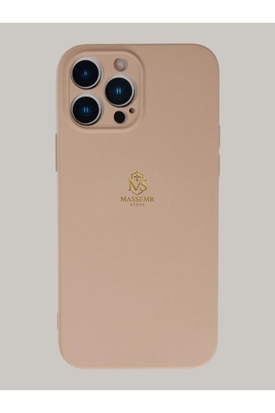 Massemr iPhone 13 Pro Compatible Nano Velvet Lined Matte Silicone Case – Shock Absorbing Soft Protection