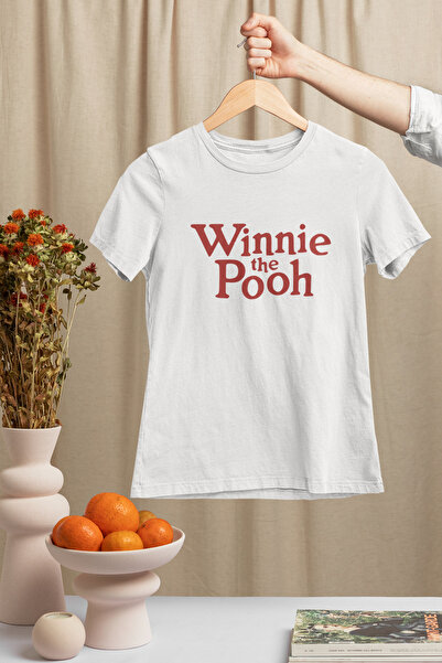 SVART WEAR Tricou Winnie The Pooh cu gât rotund, 100% bumbac, imprimat, cu mâ...