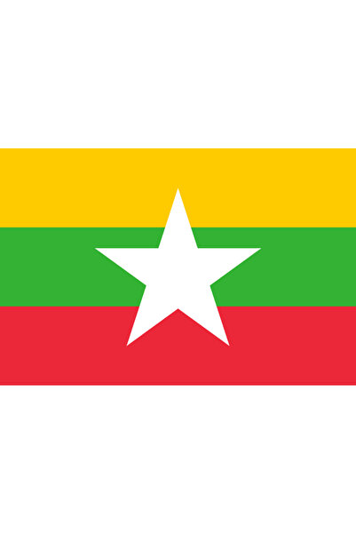 Ti Play BIRMANIA (MYANMAR) DRAGAȚĂ NAȚIONALĂ 45x30CM PICTURĂ DE PERETE FĂRĂ C...