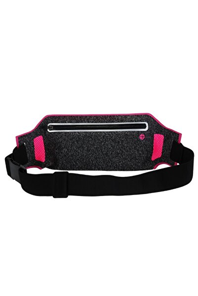 Bibilel Borseta sport pentru alergat cu buzunar pentru telefon mobil si accesorii, centura elastica si regla