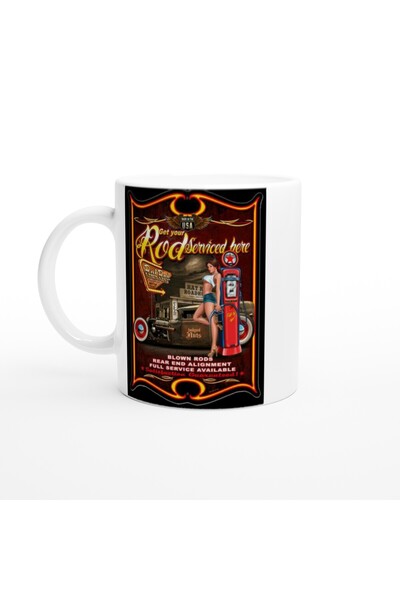 Luluyen كوب كوب بطابع خدمة Rat Rod Roadhouse