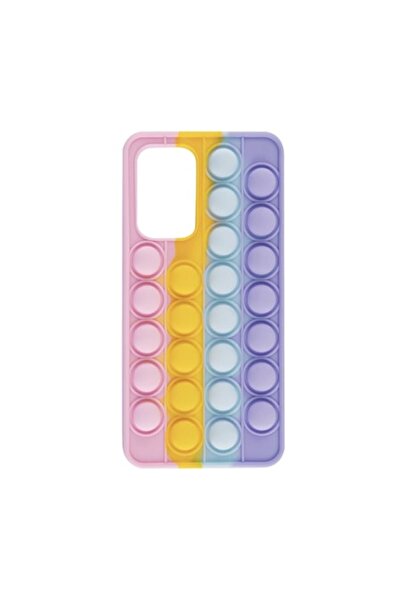 SOHO Compatible Case for Samsung Galaxy A10, Pop-it Silicone, Multicolor