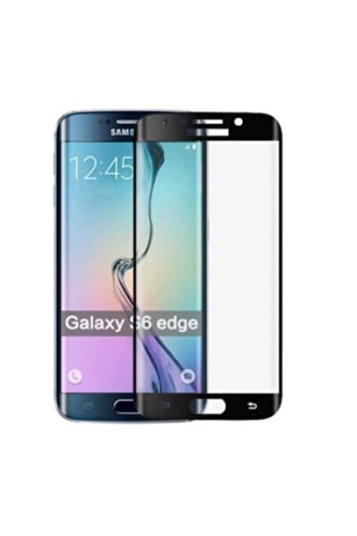 SOHO Folie de protecție din sticlă 9H pentru Samsung Galaxy S6 Edge Plus, neagră