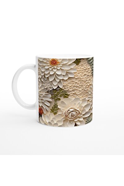 Luluyen كوب زهور كريم جاردن ريليف