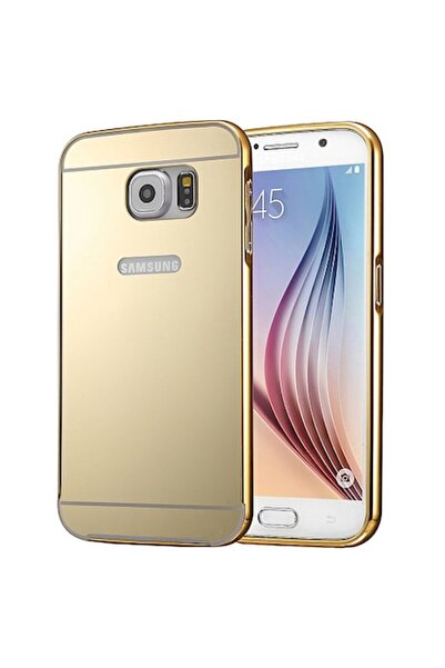 Bibilel Θήκη με εφέ καθρέφτη για Samsung Galaxy S7, Χρυσή