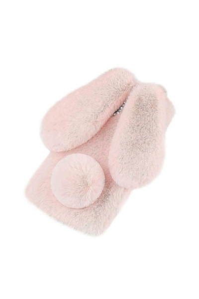 Bibilel Θήκη τηλεφώνου με βελούδινο σχέδιο λαγουδάκι για Samsung Galaxy S21 U...