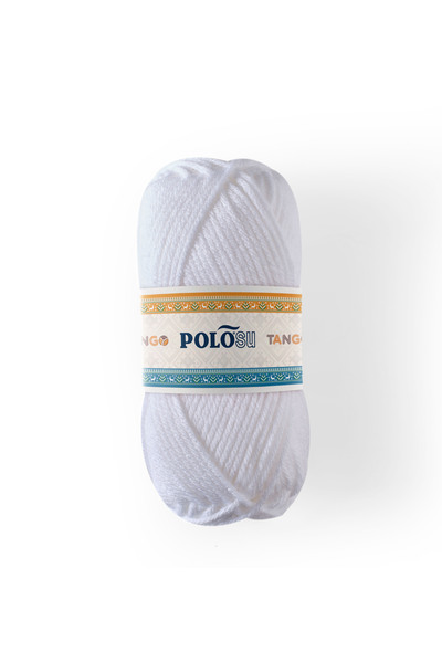Polosu Tango - Kazaklık El Ögü İpliği - 2201 - Beyaz