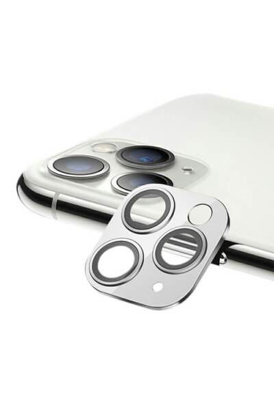 OEM iPhone 11 Pro Max Camera Protective Film, Tempered Glass 9H, White