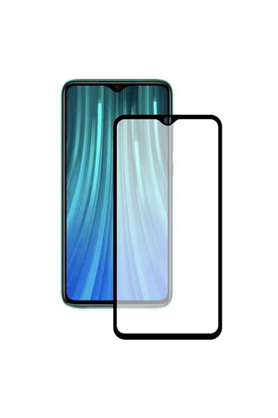 Drop Display Protection Film Huawei Nova 5 Pro, 9H Tempered Glass, Black-Transparent
