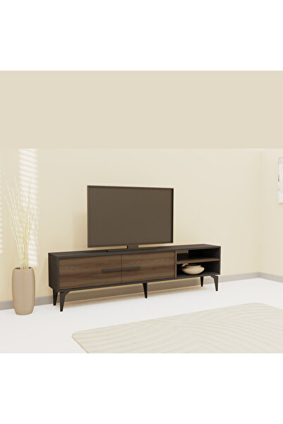 lagomood Sydney Tv Ünitesi Antrasit Ceviz