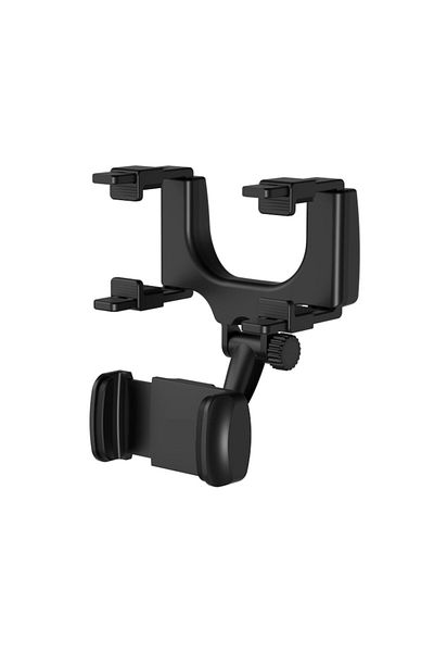 OEM Car Phone Mount with Automatic Adjustment, 360° Rotation, High-Quality Black Finish