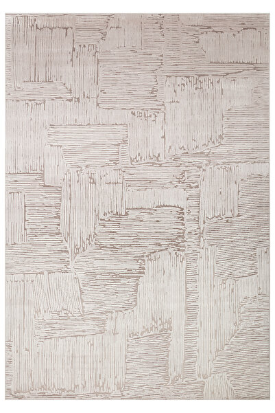 Kalesta Aspendos 02 Stone, %100 Viskon ile Üretilmiş Parlaklııyla her Dekora ...