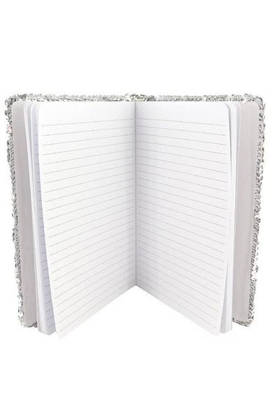 Roco A5 Notebook with Sequins Cover – 96 Sheets, Stylish & Fun