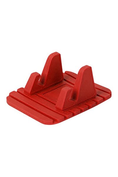 Bibilel Phone holder, non-slip for car dashboard, Red, HUR-BBL5374