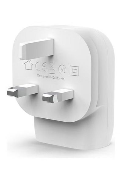 Belkin MFi Certified Type-C Wall Charger 30W with Type-C to Lightning Cable White