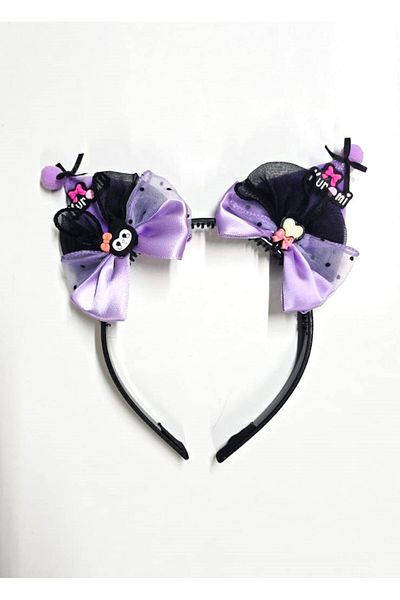 SeaBubbles Kuromi Children's Crown Standard Black