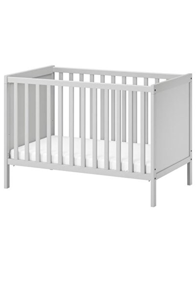 IKEA Sundvık bebek karyolası, gri 60x120
