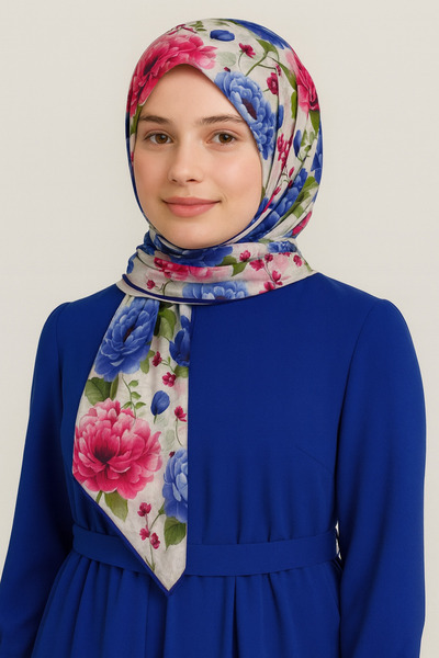 HAR-UM Ticaret Ethnic Pattern Retro Shawl