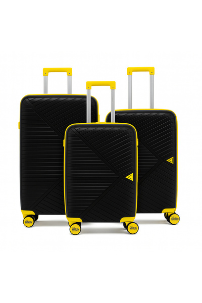 Mnuk مجموعة من 3 حقائب سفر من VIATOR PREMIE بسحاب مزدوج مضاد للسرقة، مصنوعة م...