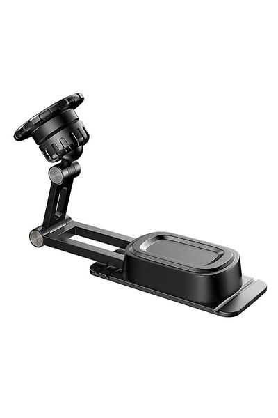 Yesido Magnetic Car Phone Holder, Dashboard or Navigation Mount, Adhesive, Foldable, 360° Rotatable, ABS,