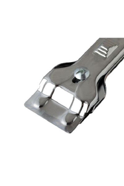Bibilel Ceramic hob scraper, 2 spare blades, Silver