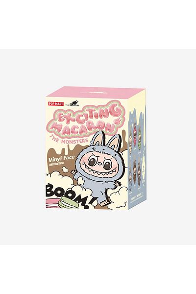 Tıfıl Toys Labubu Standing Plush Keychain Surprise Package (Exciting Macaron)