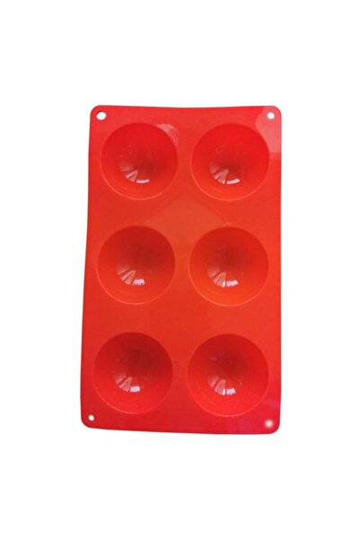 Generic Large Half Sphere Silicone Mould – 6 Cavities, 4 Packs
