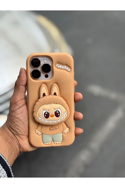 Generic Labubu Cute Cartoon Mobile Case For Apple iphone 14 – Shockproof Protective Phone Cover