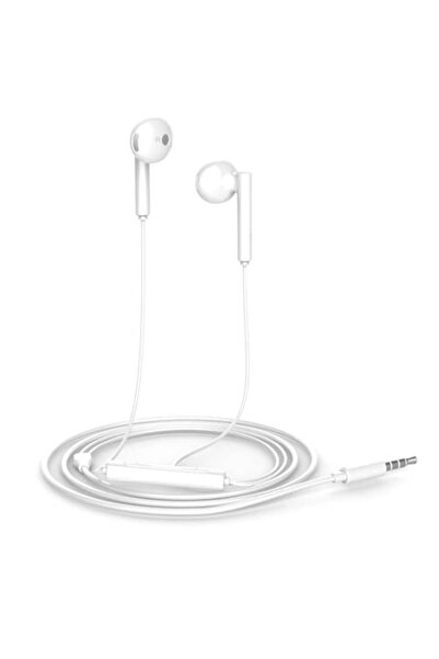 GERICOM Căști intraauriculare cu fir și mufă de 3,5 mm, AM115, microfon, alb